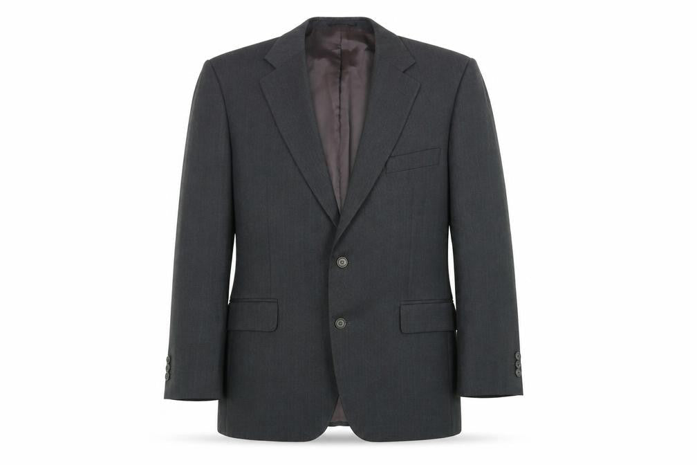 Magee Men's Grey Wool Blazer 42R Classic Formal
