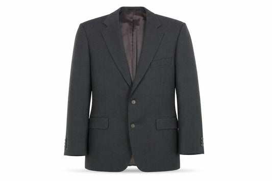 Magee Men's Grey Wool Blazer 42R Classic Formal