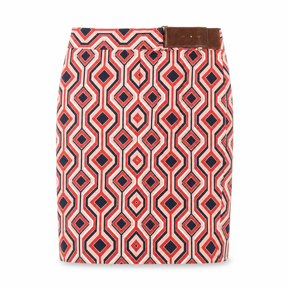 Michael Kors Women's Geometric Pencil Skirt, Size 4