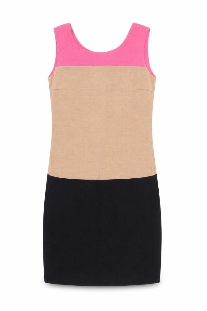 DKNY Women's Multicolour Sheath Dress M