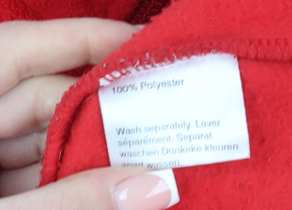 Regatta Womens Red Fleece Jacket - Size 32, Outdoor Basic