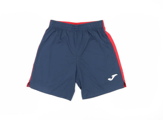 Joma Boys Blue XS Athletic Shorts, Breathable Sportswear