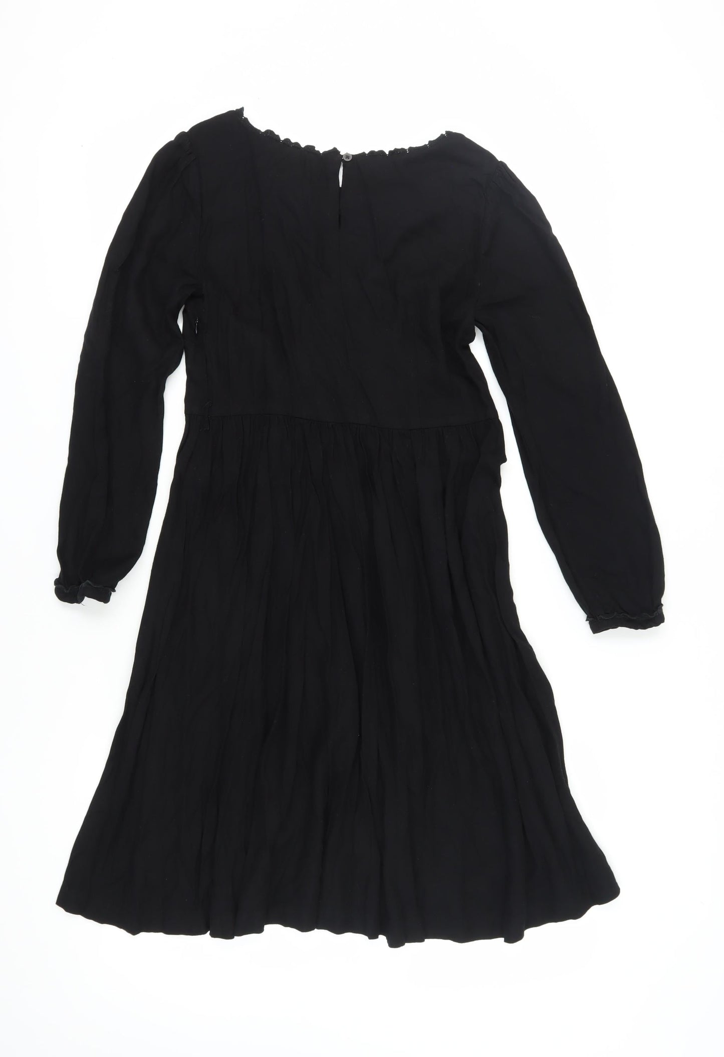 Boden Women's Black A-Line Dress - Size 10