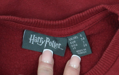 Harry Womens Potter Red Pullover Sweatshirt Size 6