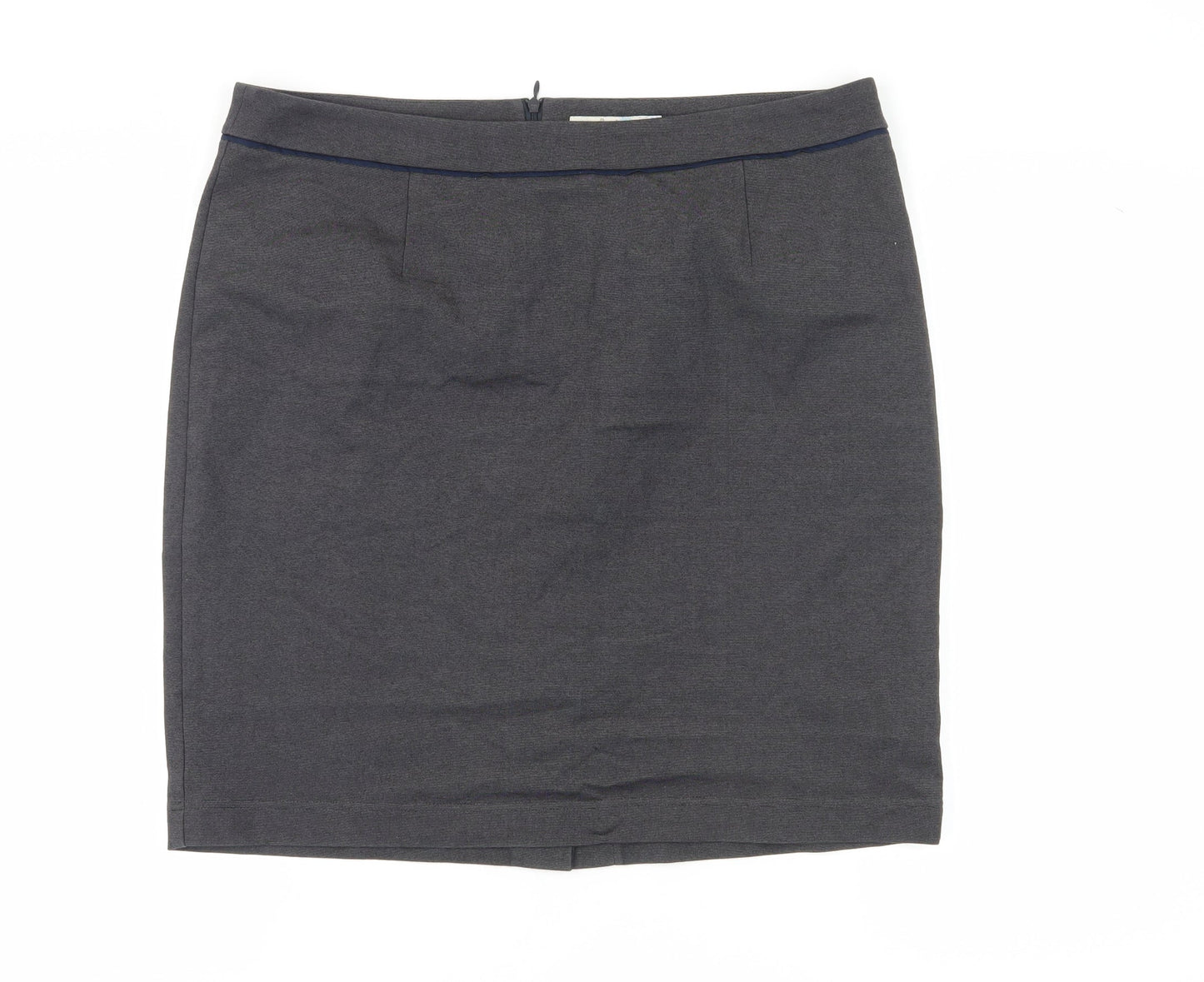 Boden Women's Grey Pencil Skirt, Knee Length, Size 12