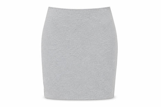 Whistles Women's Grey Pencil Skirt, Size 10, Stretch Cotton