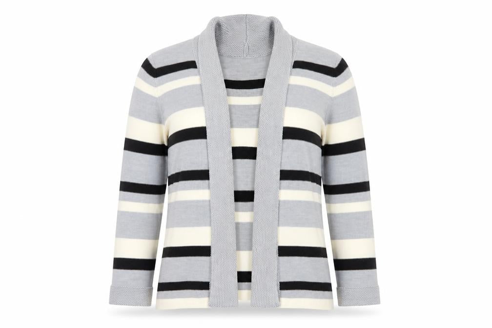 Eastex Women's Multicoloured Cardigan Size 14