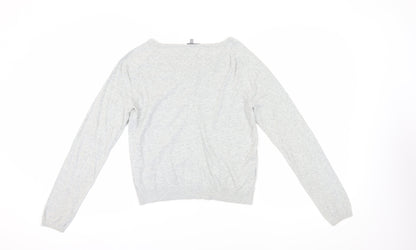 Laura Ashley Women's Grey Cardigan, Size 14