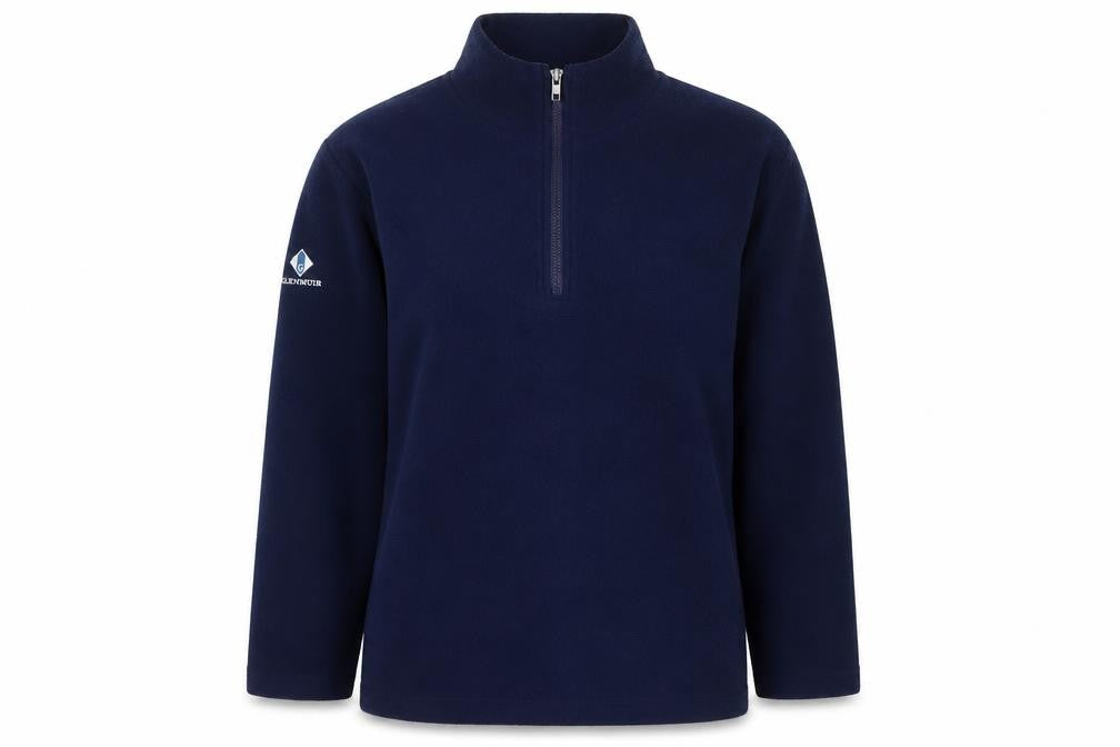 Glenmuir Unisex Blue 1/2 Zip Sweatshirt M