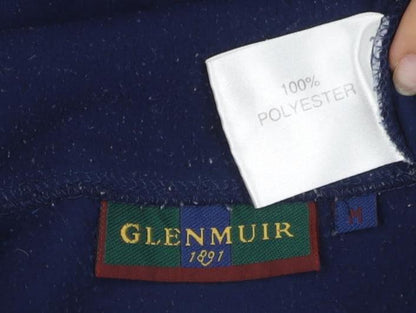 Glenmuir Womens Blue 1/2 Zip Sweatshirt M