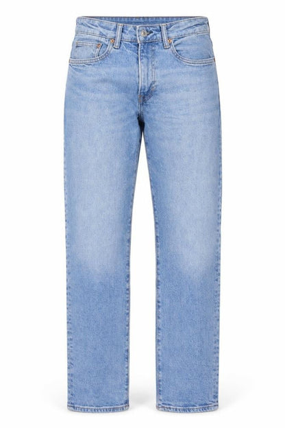 H&M Men's Blue Slim Straight Jeans, Size 8, Light Wash