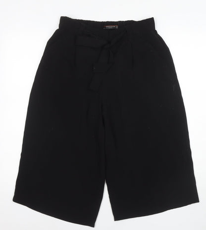 Zara Women's Black Paperbag Trousers, Size 10