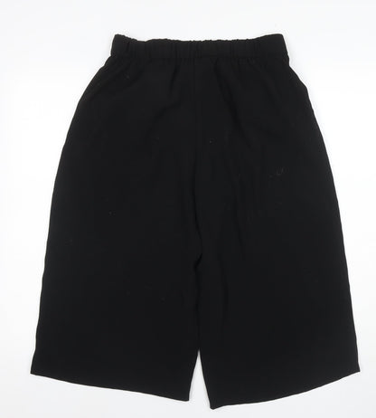 Zara Women's Black Paperbag Trousers, Size 10