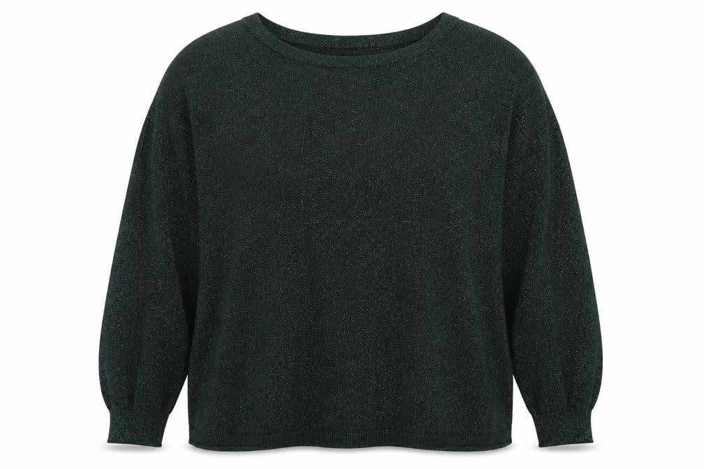 Oasis Women's Black XL Viscose Pullover Jumper