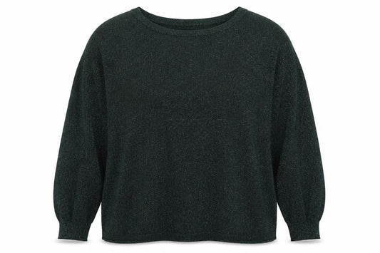 Oasis Women's Black XL Viscose Pullover Jumper