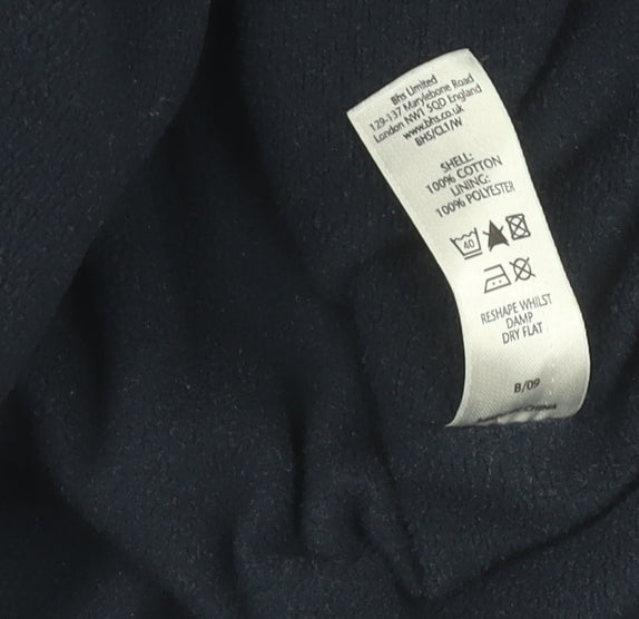 Atlantic Bay Men's Blue Medium Striped Full Zip Sweatshirt