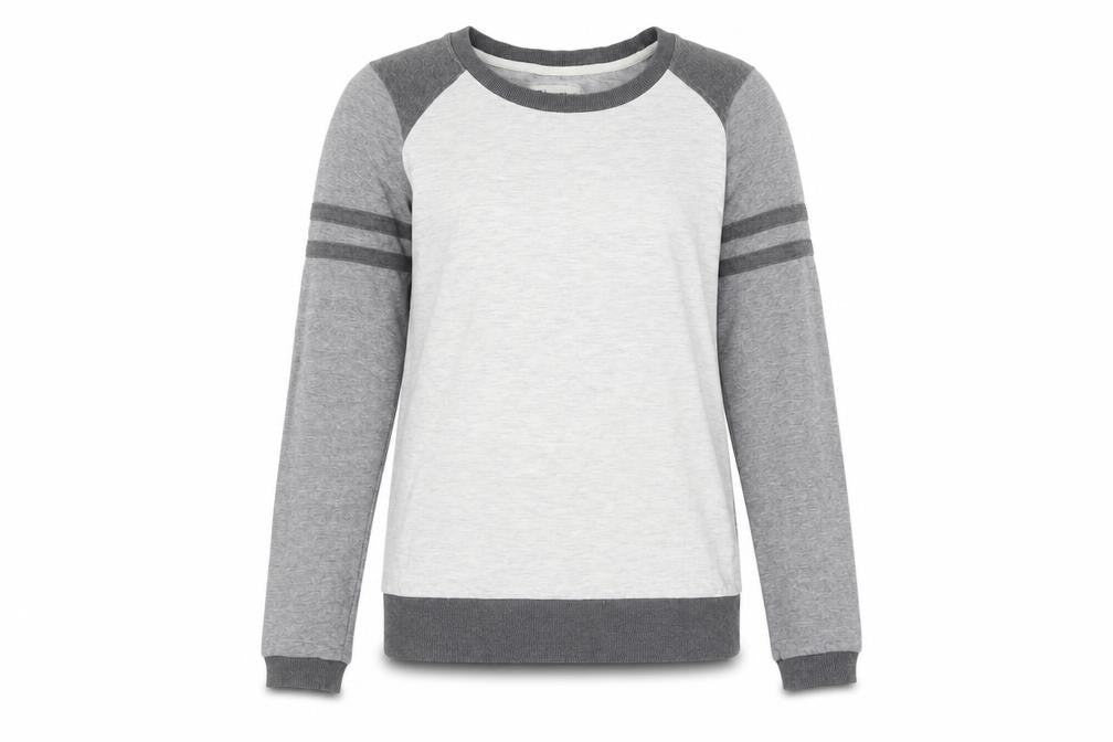 Champion Unisex Grey Colourblock Sweatshirt S