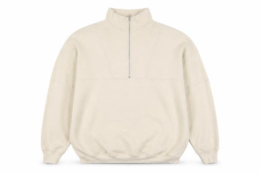 Boohoo Women's Beige Pullover Sweatshirt Medium
