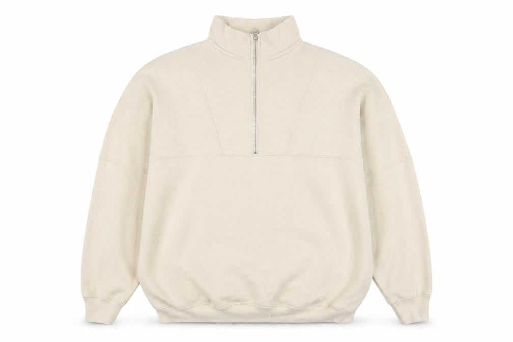 Boohoo Women's Beige Pullover Sweatshirt Medium