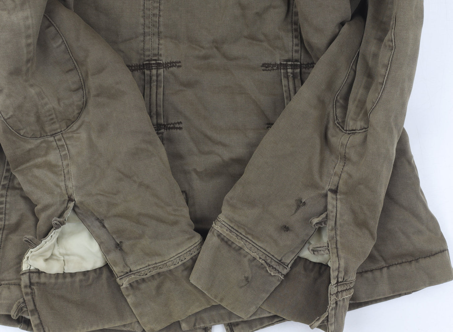 Next Women's Brown Military Jacket Size 12