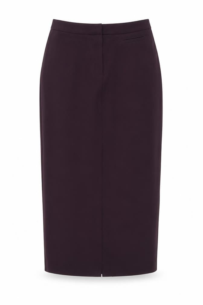 CASUAL CLUB Women's Purple Pencil Skirt Size 12