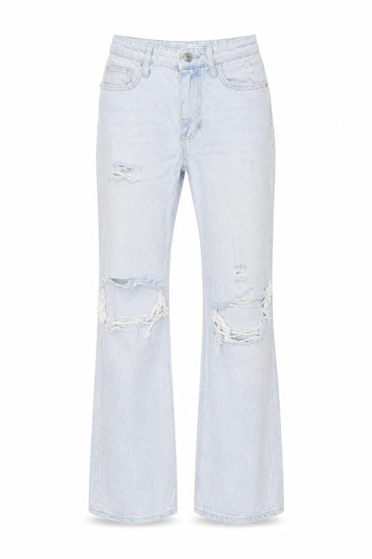 Bershka Women’s Blue Flared Jeans Size 4
