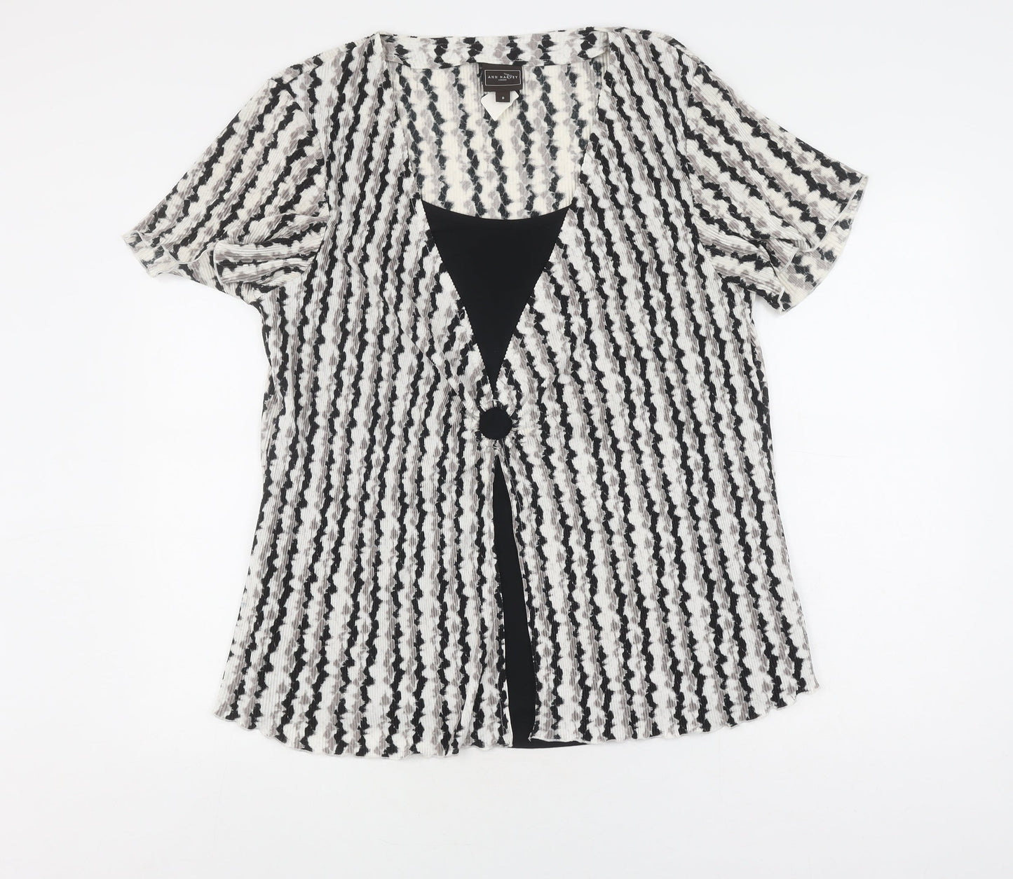 Ann Harvey Women's Multicoloured Blouse Size 12