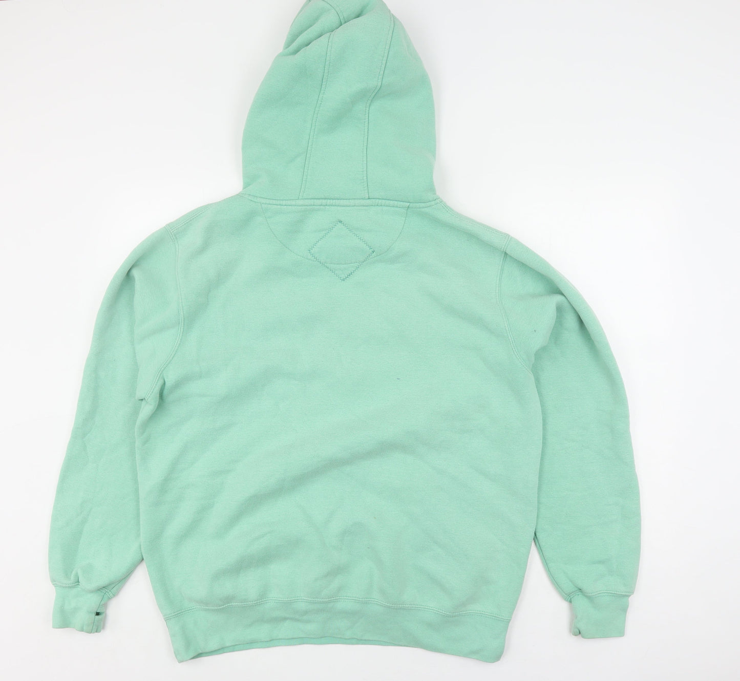 USHI Green Unisex Hoodie, Large, Casual Pullover