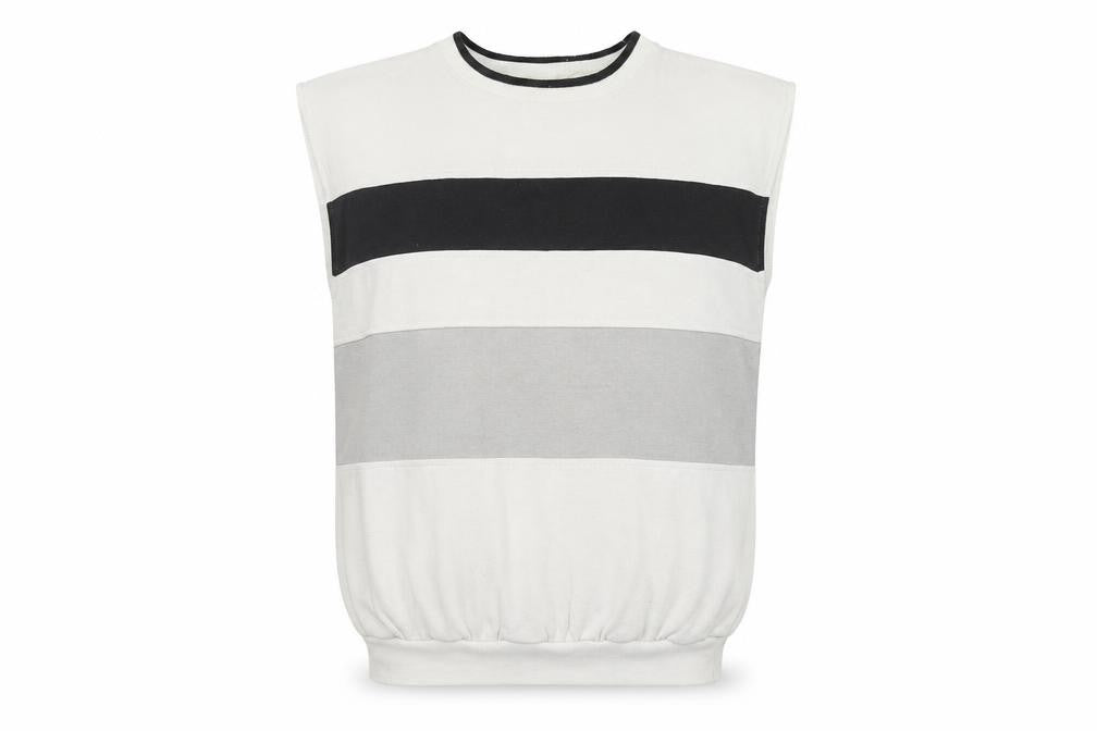 Aviator Men's Multicoloured Striped Vest M