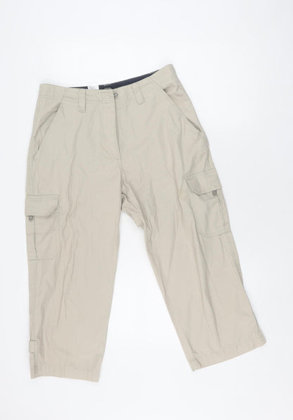 Peter Womens Storm Beige Cargo Trousers ’s Size 14