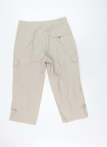 Peter Womens Storm Beige Cargo Trousers ’s Size 14