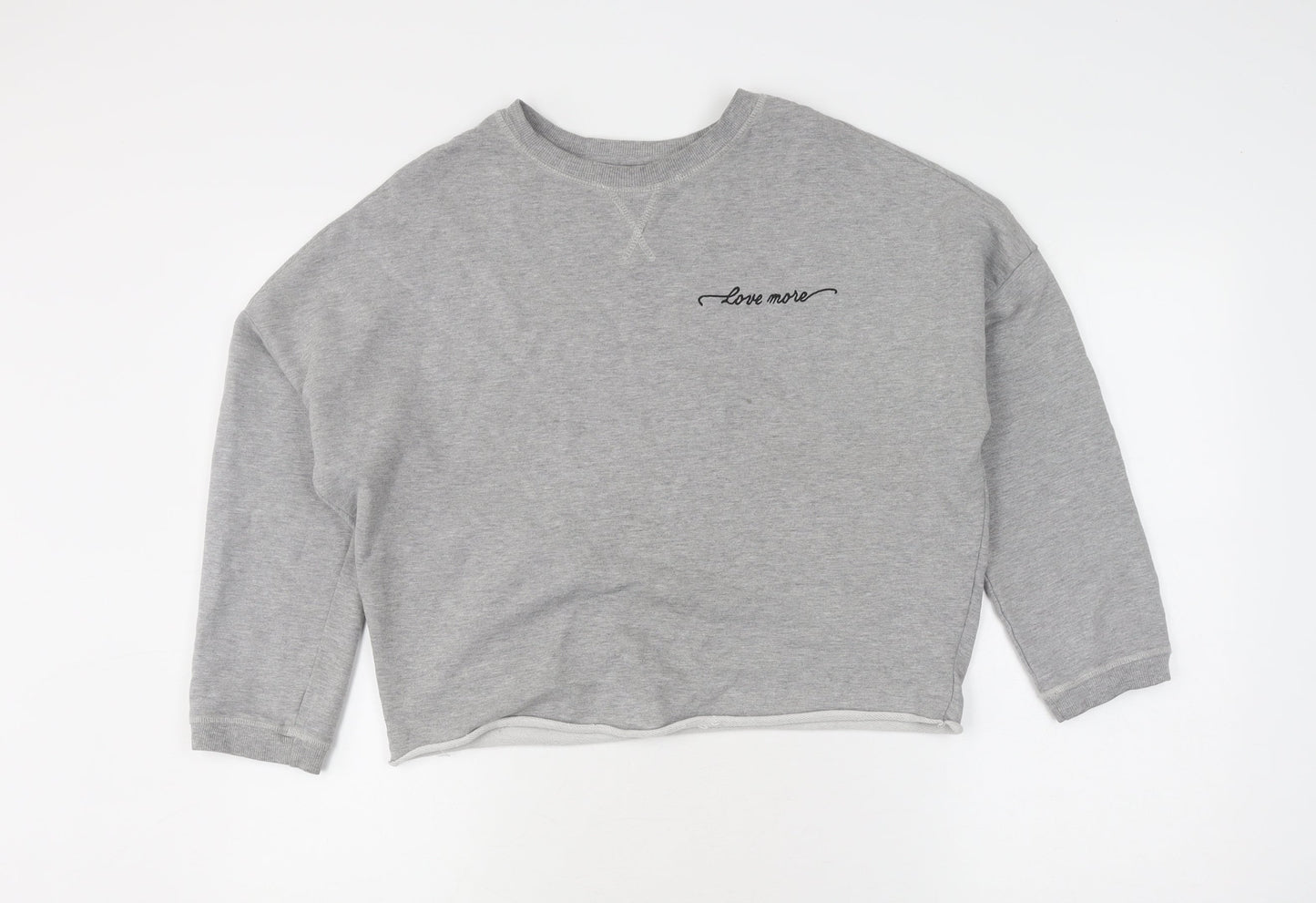 Diesel Women's Grey XS Pullover Sweatshirt