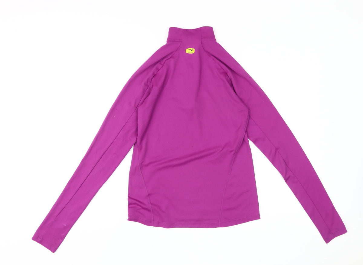 Sugoi Women's Purple Long Sleeve Athletic Pullover Top