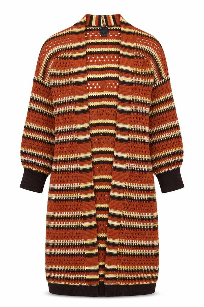 ASOS Women's Multicoloured Striped Cardigan - Size S