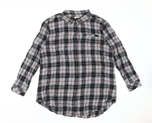 Boston Traders Men's Multicoloured Plaid Shirt 2XL