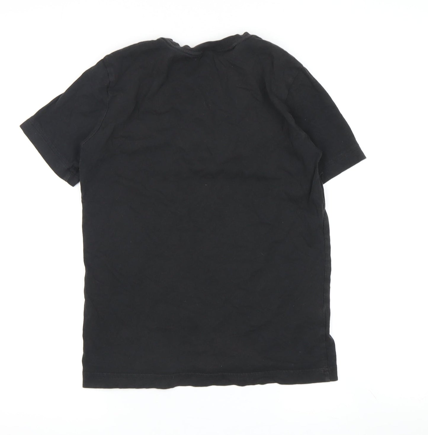 Adidas Boys Black Camouflage Graphic T-Shirt 9-10 Years