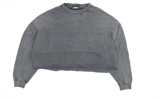 ASOS Women’s Grey Sweatshirt Size 10 Relaxed