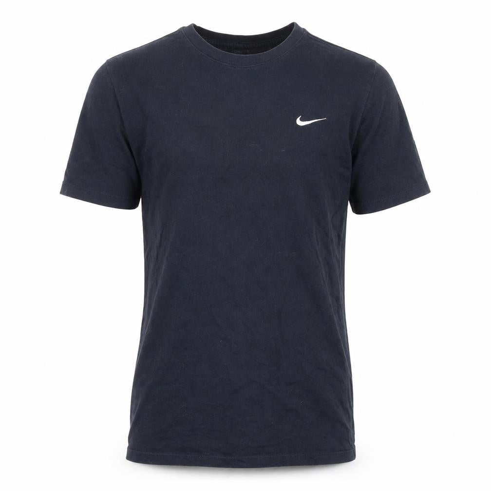 Nike Men's Black Athletic Fit Crew T-Shirt, Size S