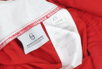 Sergio Tacchini Boys' Red Athletic Shorts XS
