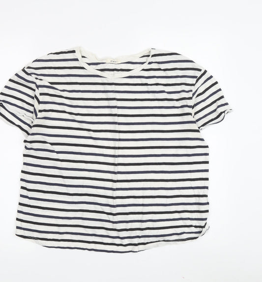 X21 Lee Women's Striped T-Shirt S Cotton Multicoloured