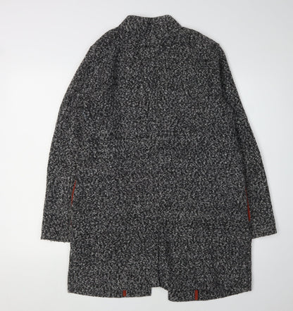 Next Women's Black Cardigan Size 12 Collared Knit