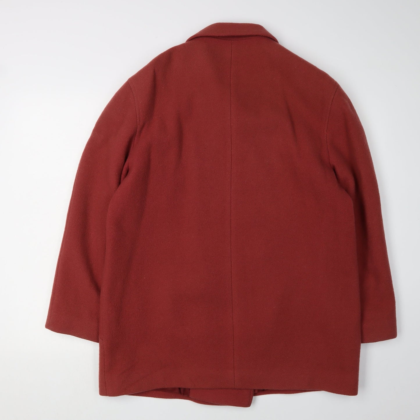 Eastex Women's Red Wool Pea Coat Size 14 Classic