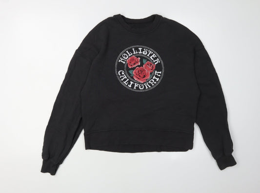 Hollister Women's Black XS Pullover Sweatshirt