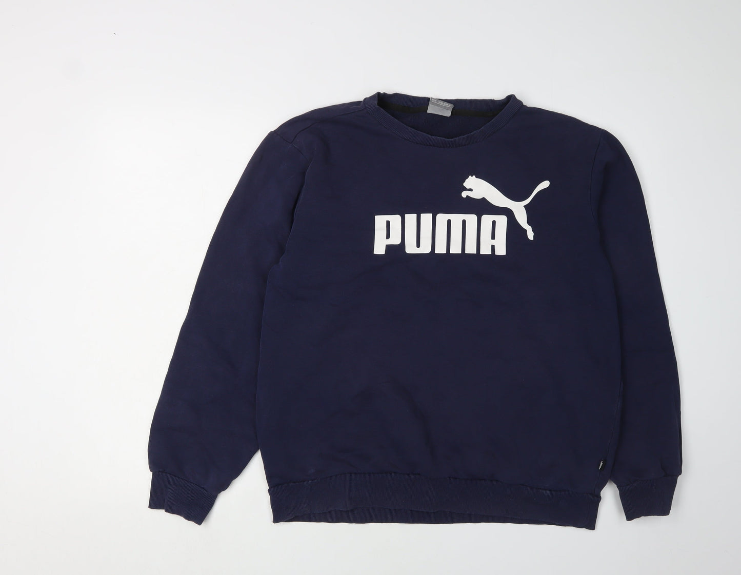 Puma Men's Blue M Logo Sweatshirt