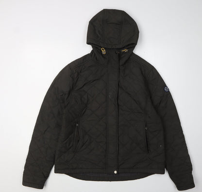 TOG24 Women's Black Quilted Jacket Size 14