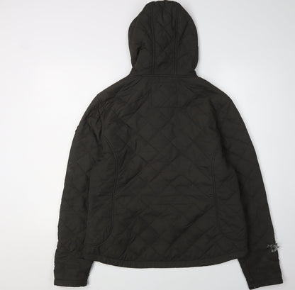 TOG24 Women's Black Quilted Jacket Size 14