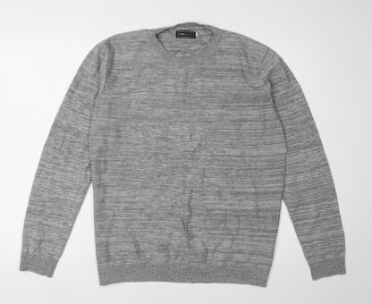 CORE by Jack & Jones Men's Grey L Pullover Jumper
