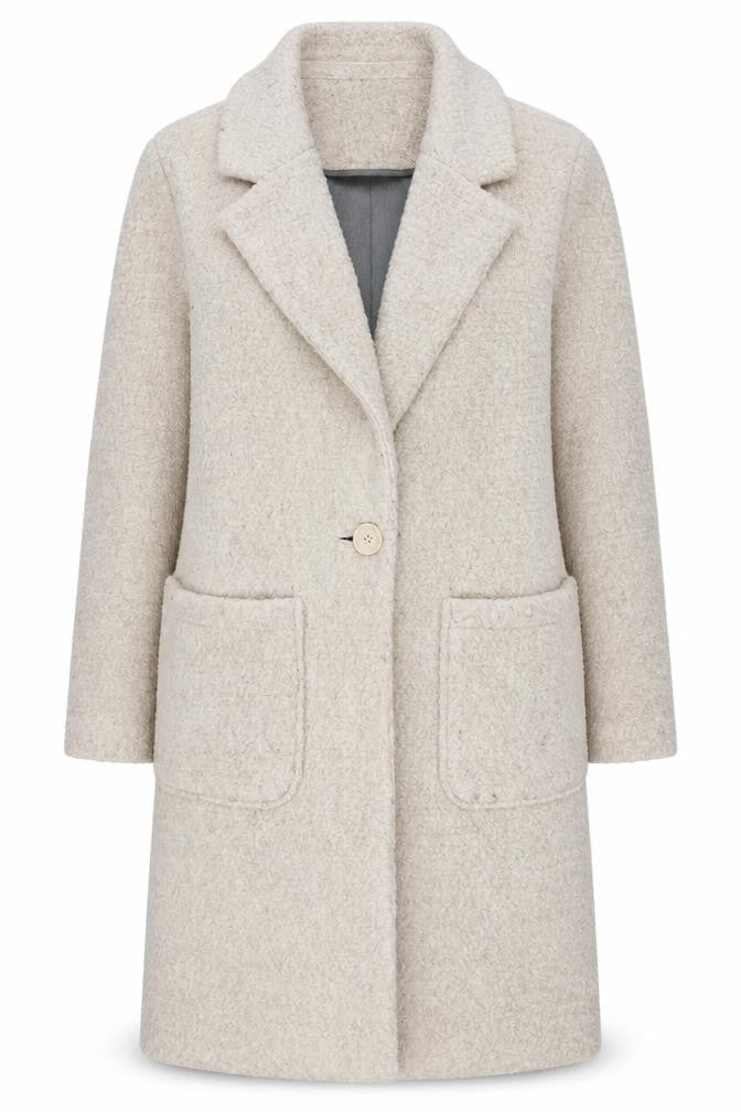 Next Women's Beige Long Overcoat Size 12