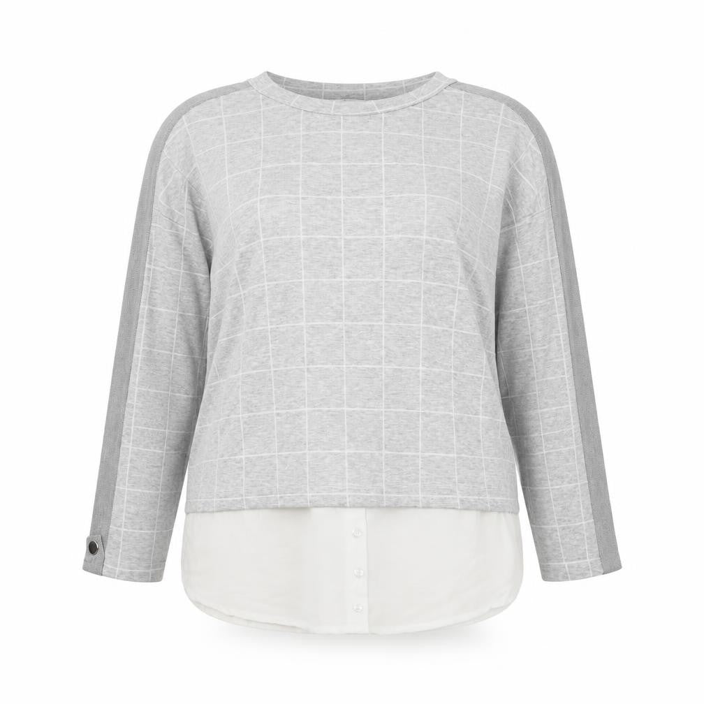 Stradivarius Women's Grey Pullover Jumper Size 12