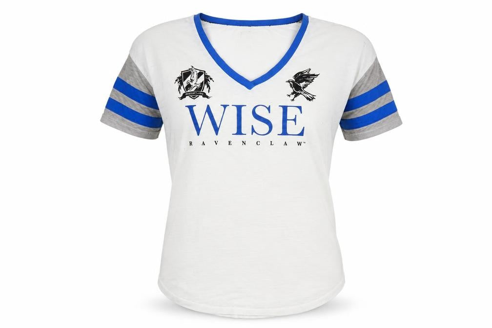 Harry Potter Unisex White Ravenclaw T-Shirt L